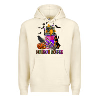 Sandshell Horror Coffee Premium Hoodie - FaDigitalArtStudio