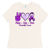 Bone Pace Love Cure Pancreatic Cancer Ladies Tee - Jasminsmagicworld