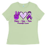 Matcha Pace Love Cure Pancreatic Cancer Ladies Tee - Jasminsmagicworld