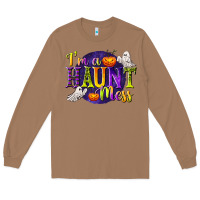 Toasted Coconut I'm a Haunt Mess Long Sleeve Tee - texasbilliewilder