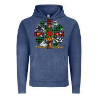 Vintage Denim merry christmas windmill Vintage Hoodie - Jasminsmagicworld
