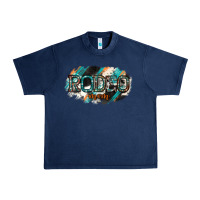 Navy Rodeo Mom Urban Heavy Tee - Bettercallsaul