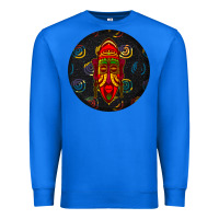 True Royal african masks round earrings 2 Premium Sweatshirt - BundleAndBundleShop