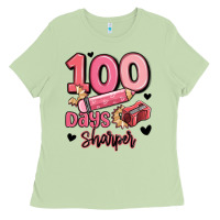 Matcha 100 days sharper school Ladies Tee - MaliasSmallBusiness