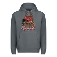 Rock Mother's Day Glasses Leopard Bandana Mama Bear Hunting Fish Premium Hoodie - RanaPortraitStore