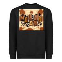 Black melanin Heavyweight Sweatshirt - CowGirlArtShop