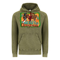 Vintage Olive merry christmas cactus Vintage Hoodie - Jasminsmagicworld