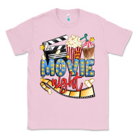 Bubblegum Pink movie night Classic Tee - Artiststas