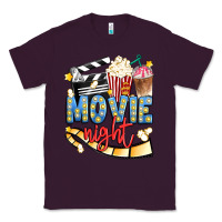 Plum movie night Classic Tee - Artiststas
