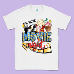 Movie Night Classic Tee Designed By Artiststas