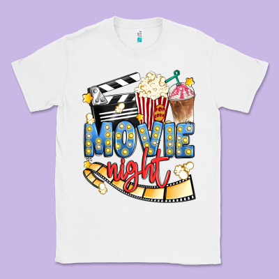 Movie Night Classic Tee Designed By Artiststas