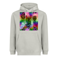 Moon Dust neon safari seamless pattern 2 Heavyweight Hoodie - BundleAndBundleShop