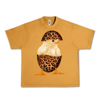 Peanut Butter Chick with Leopard Eggshell Urban Heavy Tee - Bettercallsaul