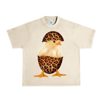Sandshell Chick with Leopard Eggshell Urban Heavy Tee - Bettercallsaul