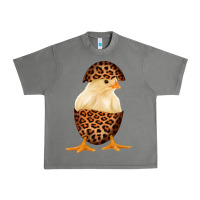 Tornado Chick with Leopard Eggshell Urban Heavy Tee - Bettercallsaul