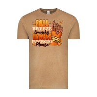 Vintage Camel Fall breeze crunchy leaves pumpkins please Vintage Tee - RanaPortraitStore