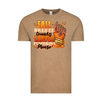 Vintage Coffee Fall breeze crunchy leaves pumpkins please Vintage Tee - RanaPortraitStore