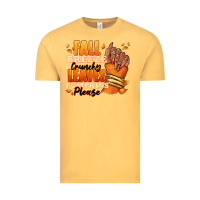 Vintage Mustard Fall breeze crunchy leaves pumpkins please Vintage Tee - RanaPortraitStore