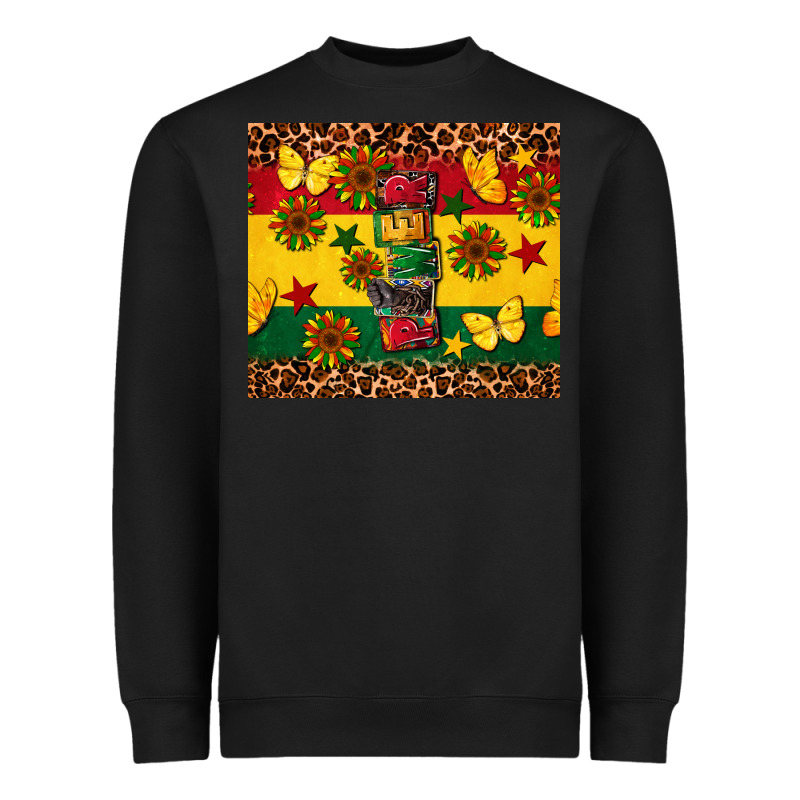 Power Juneteenth Heavyweight Sweatshirt by CowGirlArtShop | Teevron