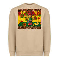 Mushroom power juneteenth Heavyweight Sweatshirt - CowGirlArtShop