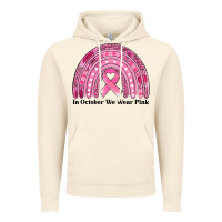 Vintage Artic in october we wear pink breast cancer awareness rainbow Vintage Hoodie - Jasminsmagicworld