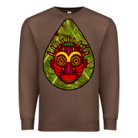 Chestnut african masks teardrop  7 Premium Sweatshirt - BundleAndBundleShop