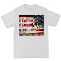 Dove Grey fuck around and find out Premium Tee - MaliasSmallBusiness