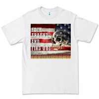 White fuck around and find out Premium Tee - MaliasSmallBusiness