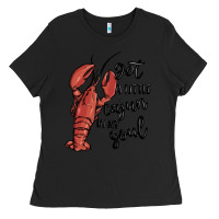 Black got a little cajun in my soul Ladies Tee - MaliasSmallBusiness