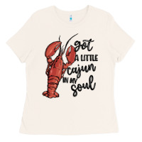 Bone got a little cajun in my soul Ladies Tee - MaliasSmallBusiness