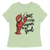 Matcha got a little cajun in my soul Ladies Tee - MaliasSmallBusiness