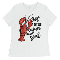 Got A Little Cajun In My Soul Ladies Tee | Teevron