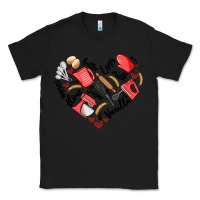 Black bake tools heart Classic Tee - Artiststas