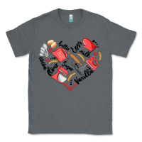 Charcoal Heather bake tools heart Classic Tee - Artiststas
