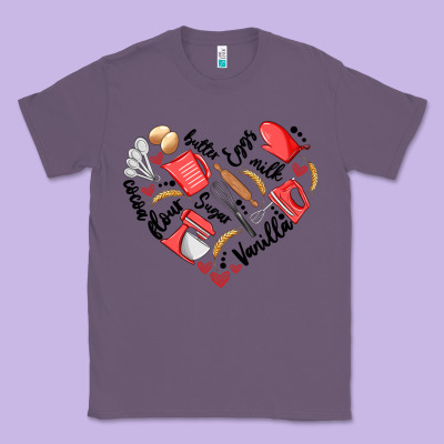 Bake Tools Heart Classic Tee Designed By Artiststas