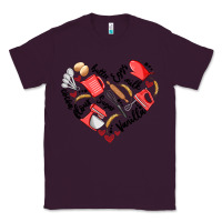 Plum bake tools heart Classic Tee - Artiststas