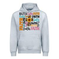 Heather Grey faith cross Urban Hoodie - Artiststas