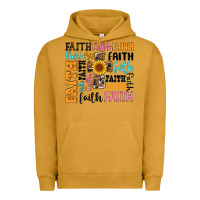 Pigment Peanut Butter faith cross Urban Hoodie - Artiststas