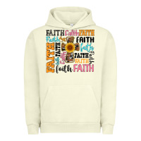 Pigment Pistachio faith cross Urban Hoodie - Artiststas