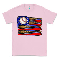 Bubblegum Pink leopard baseball flag3 Classic Tee - JahusDesignShop