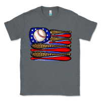 Charcoal Heather leopard baseball flag3 Classic Tee - JahusDesignShop