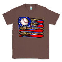 Chestnut leopard baseball flag3 Classic Tee - JahusDesignShop