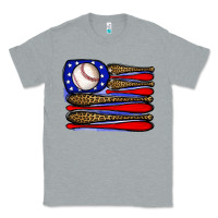 Heather Grey leopard baseball flag3 Classic Tee - JahusDesignShop