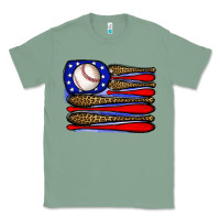 Sage leopard baseball flag3 Classic Tee - JahusDesignShop