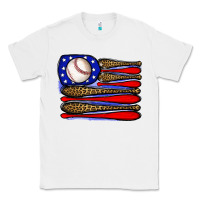 White leopard baseball flag3 Classic Tee - JahusDesignShop