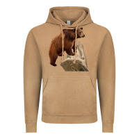 Vintage Camel California Grizzly Bear Vintage Hoodie - RanaPortraitStore