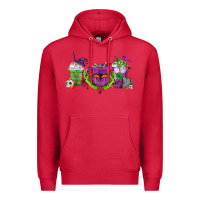Cardinal Halloween Coffee Cups Premium Hoodie - FaDigitalArtStudio