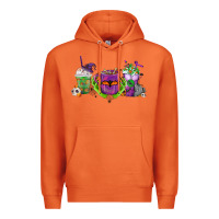 Carrot Halloween Coffee Cups Premium Hoodie - FaDigitalArtStudio
