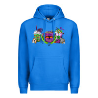 True Royal Halloween Coffee Cups Premium Hoodie - FaDigitalArtStudio