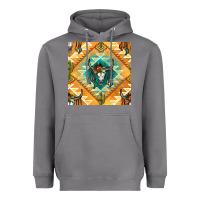 Storm native american aztec seamless pattern Heavyweight Hoodie - BundleAndBundleShop